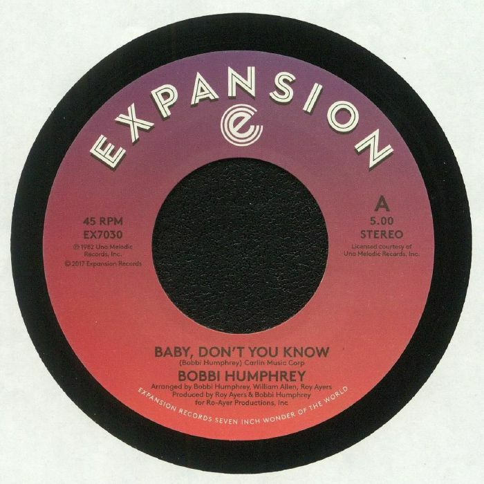 Bobbi Humphrey/BABY DON'T YOU KNOW 7"