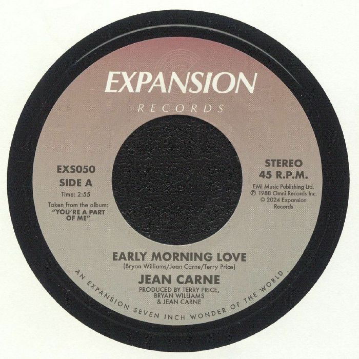 Jean Carne/EARLY MORNING LOVE & HEARTACHE 7"