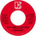 Leon Ware/WHY I CAME TO CALIFORNIA 7"