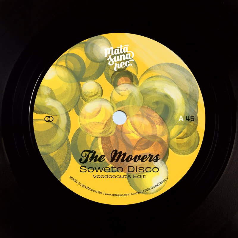 Movers/SOWETO DISCO (VOODOOCUTS EDIT) 7"