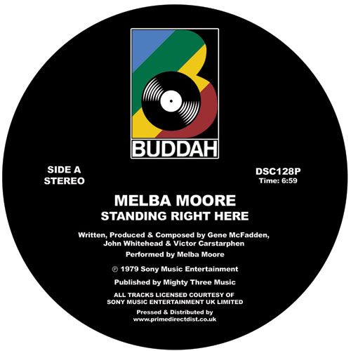 Melba Moore/STANDING RIGHT HERE 12