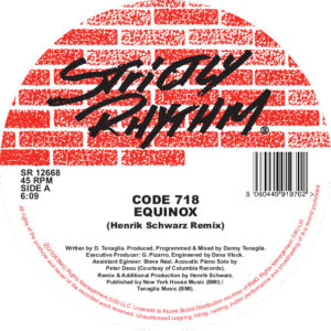 Code 718/EQUINOX (HENRIK SCHWARZ RX) 12