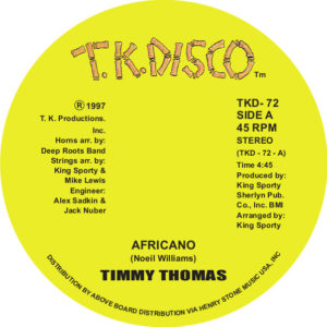 Timmy Thomas/AFRICANO 12