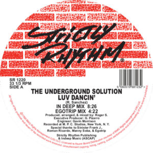 Underground Solution/LUV DANCIN' 12