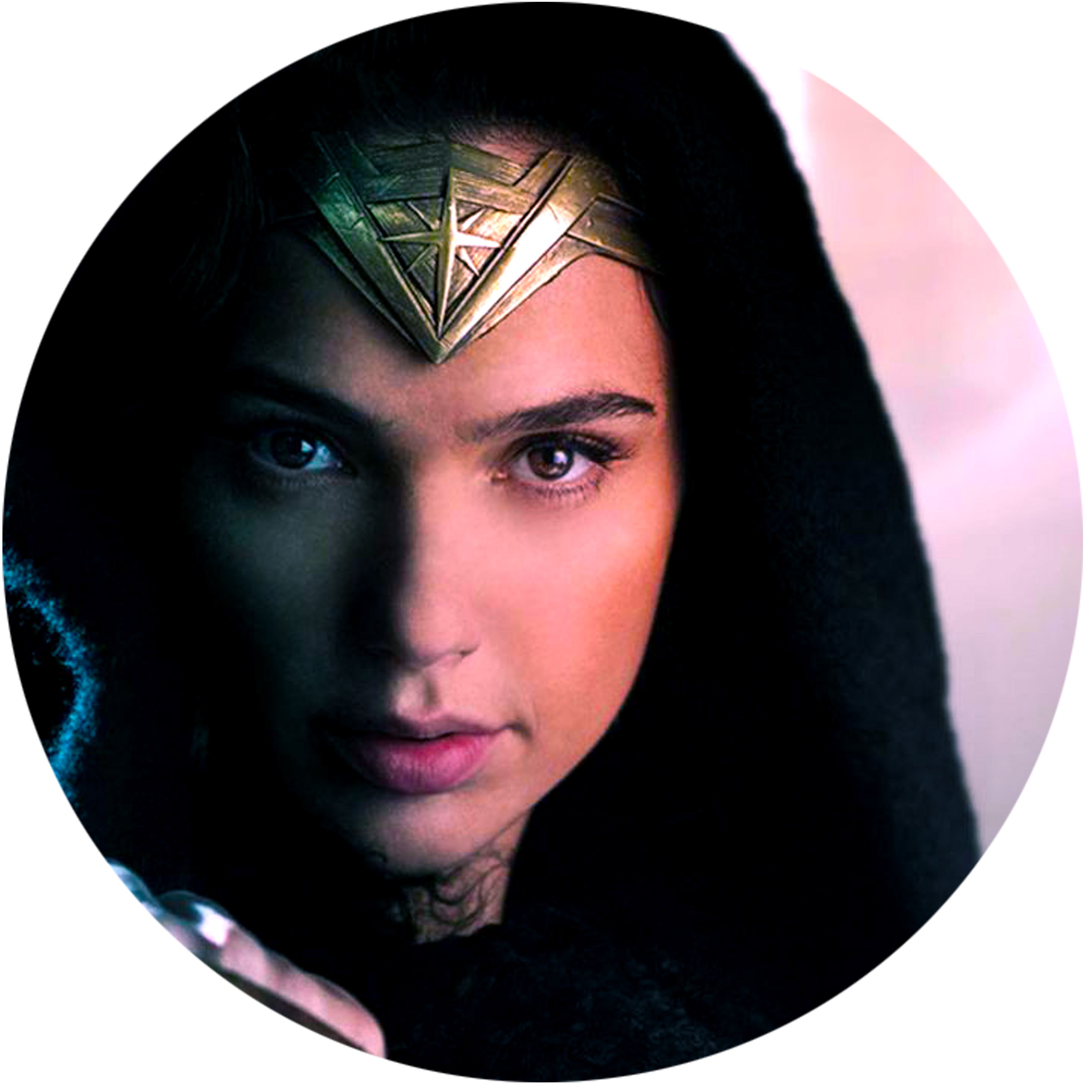 Wonder Woman/FACE CLOSEUP SLIPMAT