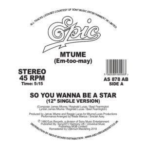 Mtume/SO YOU WANNA.. (DANNY KRIVIT) 12