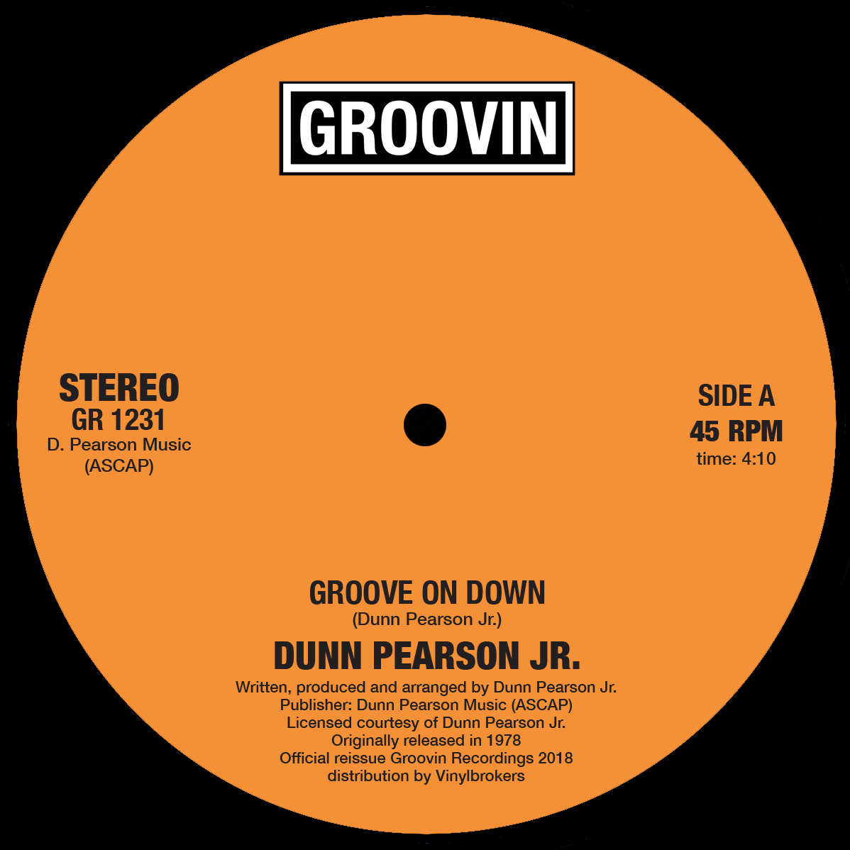 Dunn Pearson Jr./GROOVE ON DOWN 12