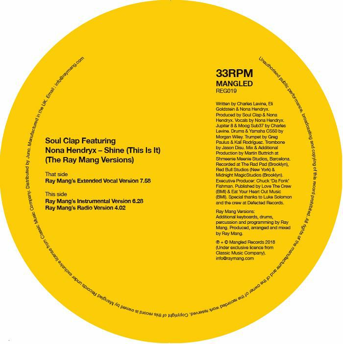 Soul Clap/SHINE (RAY MANG REMIX) 12