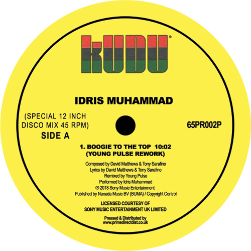 Idris Muhammad/BOOGIE (YOUNG PULSE) 12