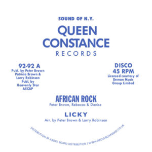 Licky/AFRICAN ROCK 12