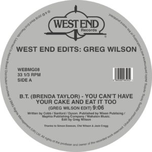 Greg Wilson/WEST END EDITS D12