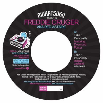 Freddie Cruger/TAKE IT PERSONALLY 7