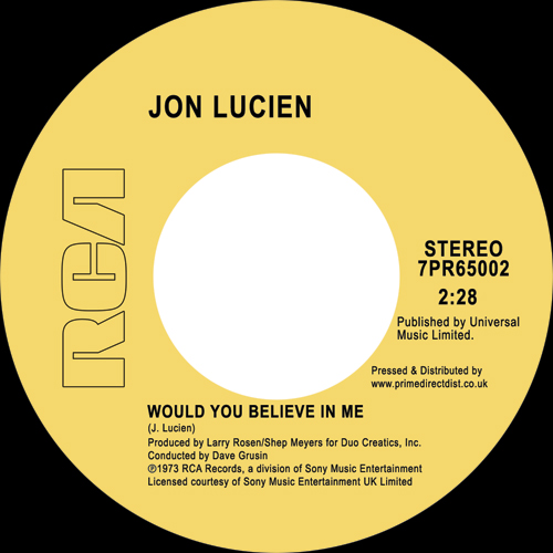 Jon Lucien/WOULD YOU BELIEVE IN ME 7