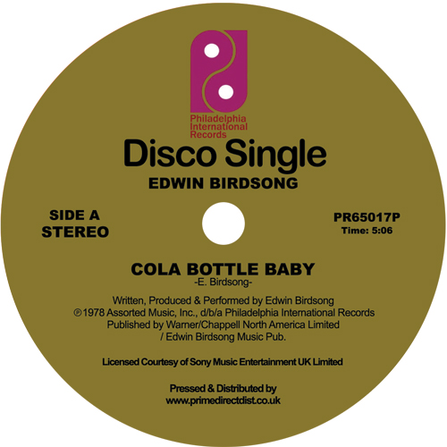 Edwin Birdsong/COLA BOTTLE BABY 12