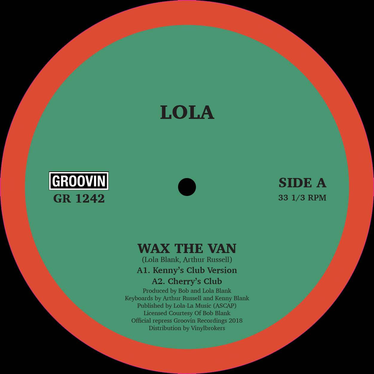 Lola/WAX THE VAN 12