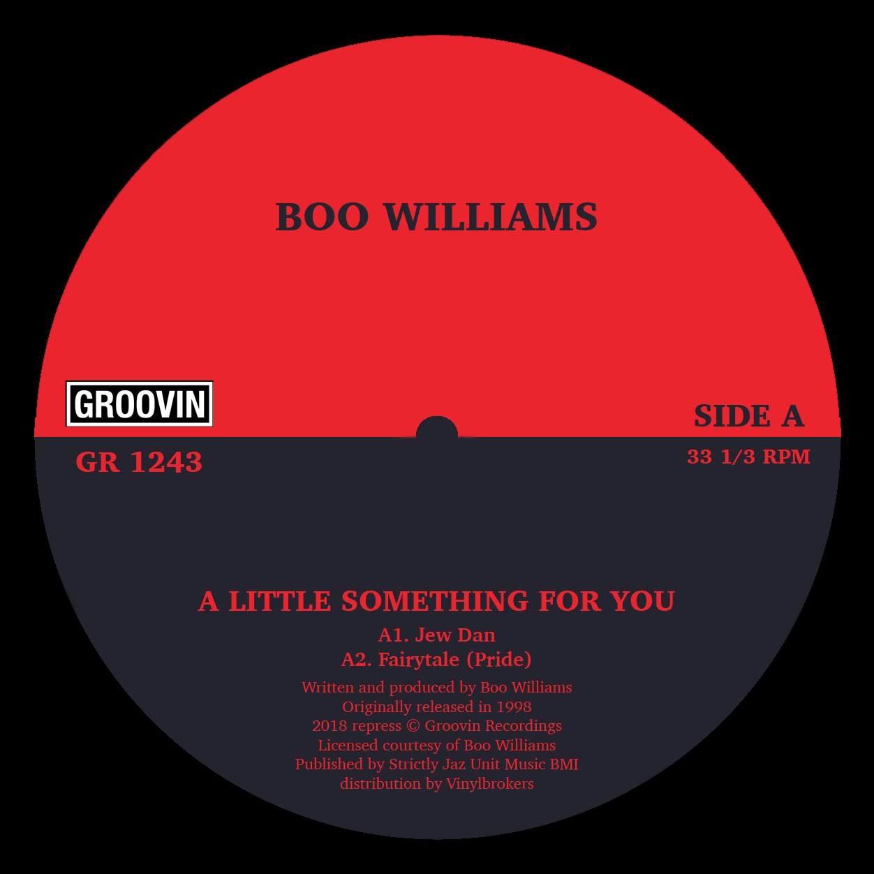 Boo Williams/A LITTLE SOMETHING EP 12