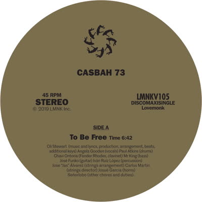 Casbah 73/TO BE FREE 12