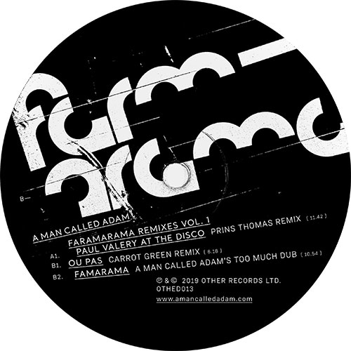 A Man Called Adam/FARMARAMA RMXS-RSD 12