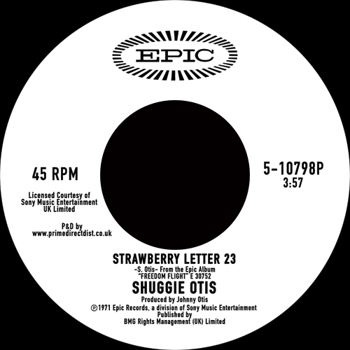 Shuggie Otis/STRAWBERRY LETTER 23-RSD 7