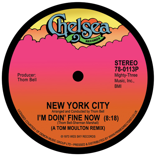 New York City/I'M DOIN' FINE NOW-RSD 12