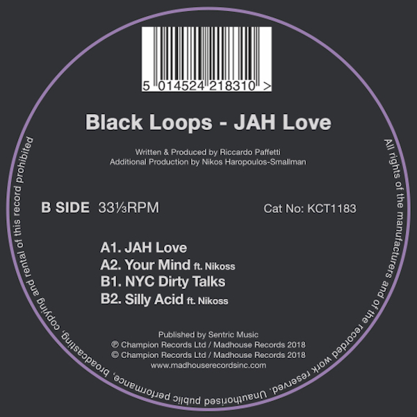 Black Loops/JAH LOVE 12