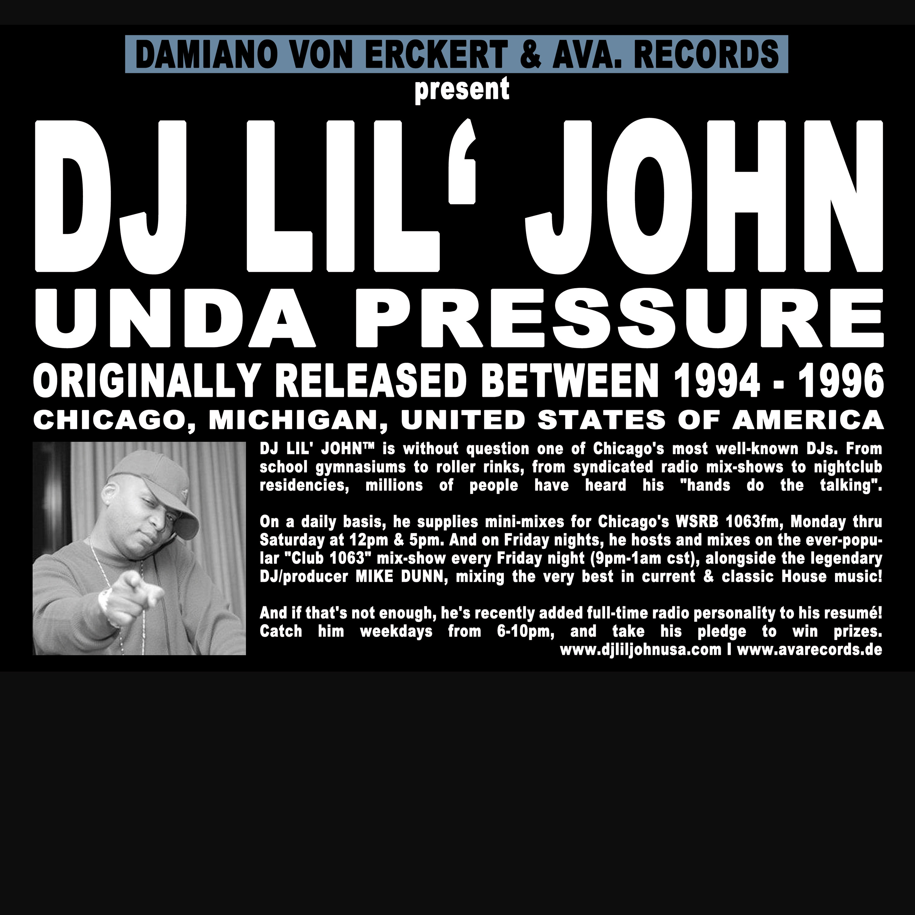 DJ Lil' John/UNDA PRESSURE 12