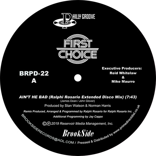 First Choice/AIN'T HE BAD (RR MIXES) 12