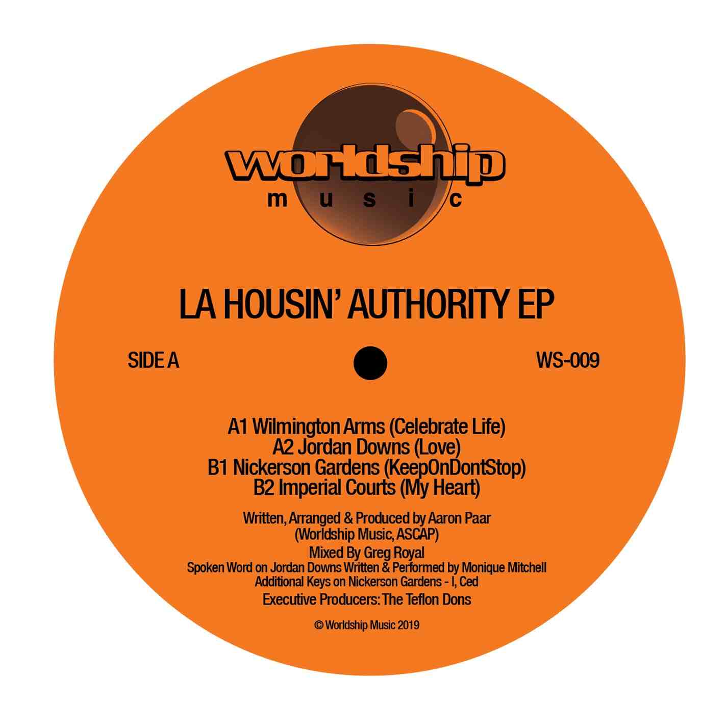 LA Housin' Authority/SELF-TITLED EP 12