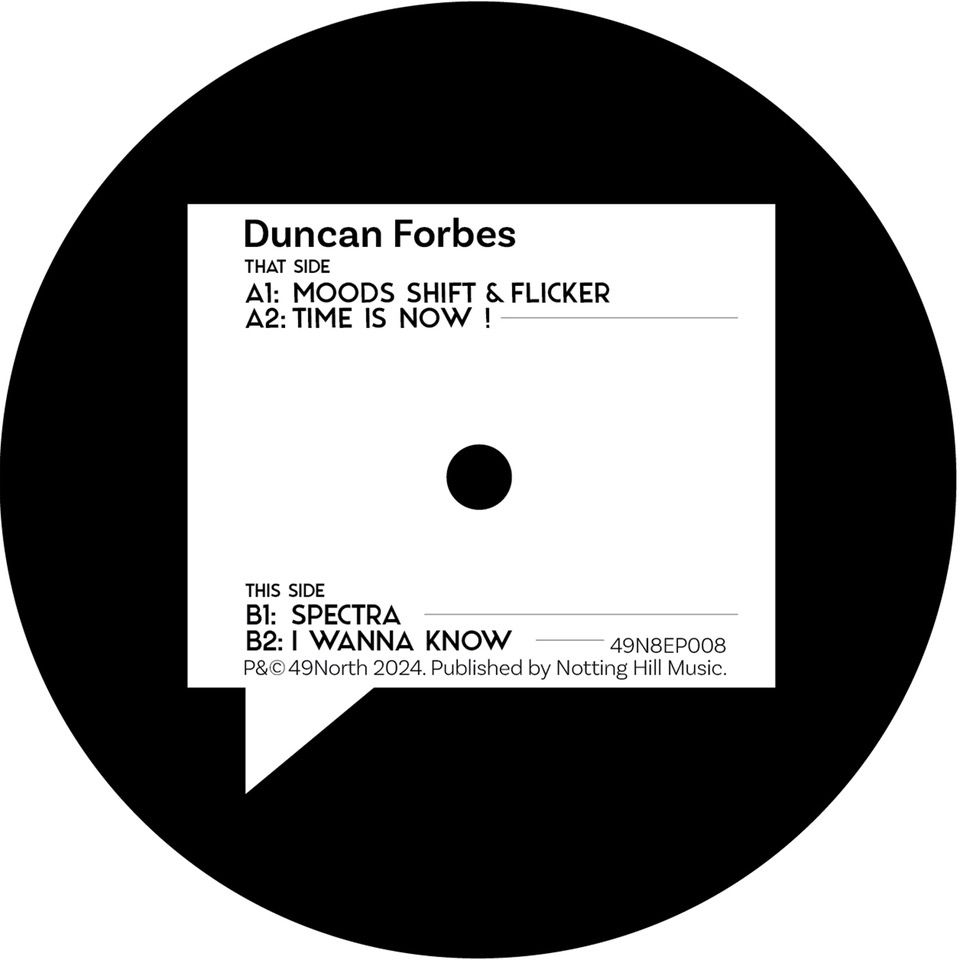 Duncan Forbes/TIME IS NOW EP 12"