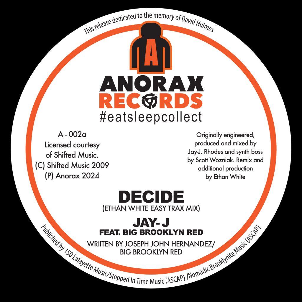 Jay-J/I DECIDE (ETHAN WHITE REMIXES) 7"