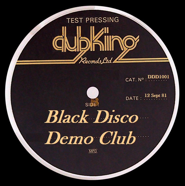 Black Disco Demo Club/DISCO ROYALE 12"