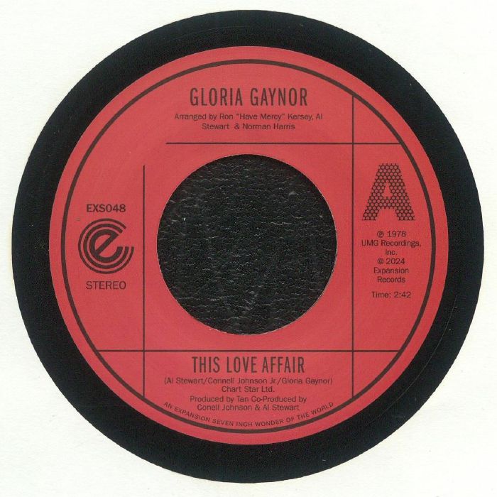 Gloria Gaynor/THIS LOVE AFFAIR 7"