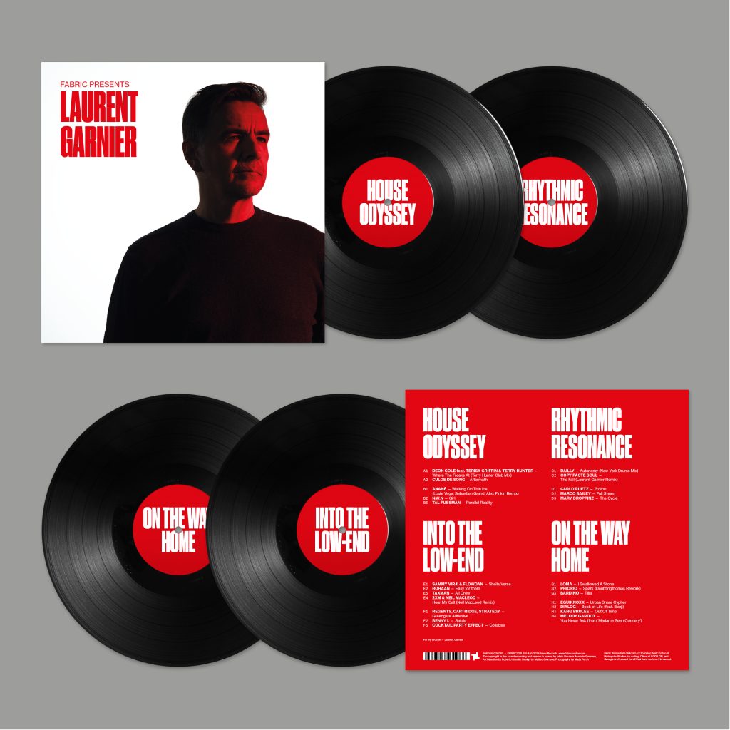 Laurent Garnier/FABRIC PRESENTS... 4LP