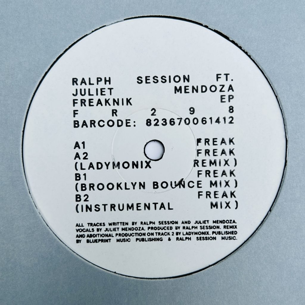 Ralph Session & Juliet Mendoza/FREAK 12"