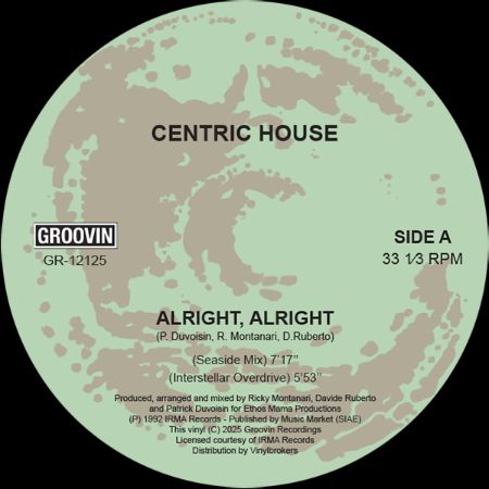 Centric House/ALRIGHT, ALRIGHT 12"