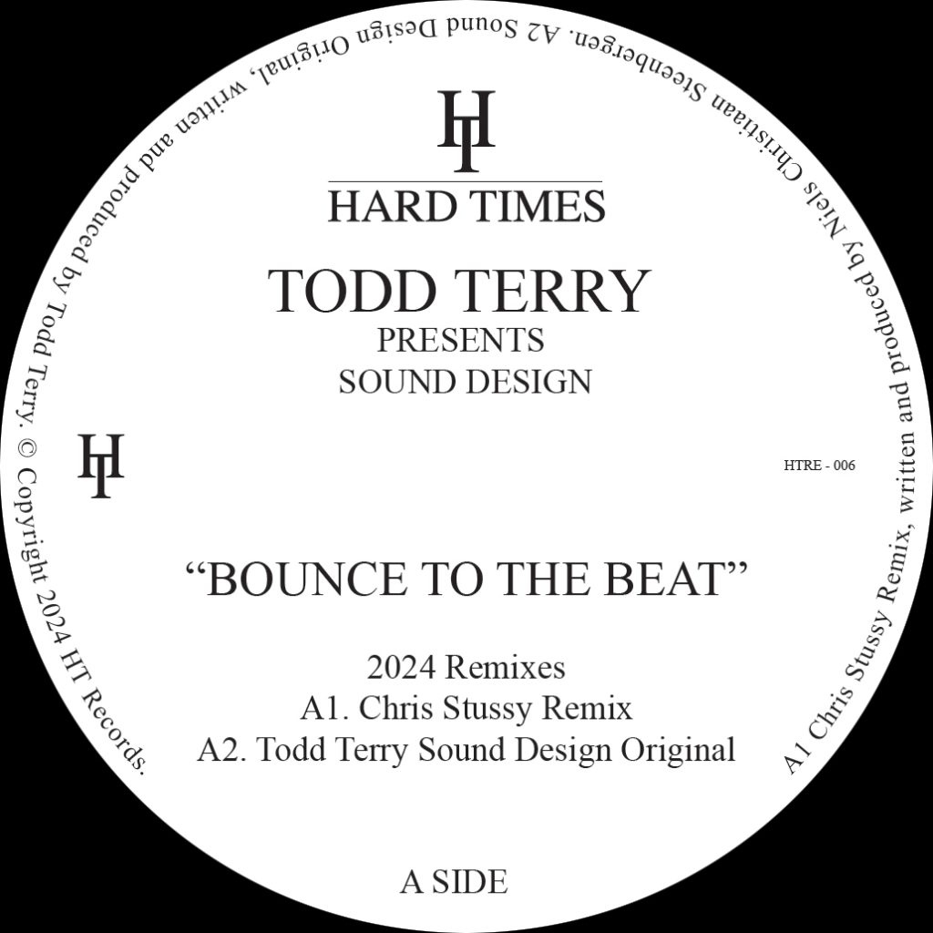 Todd Terry/BOUNCE TO THE BEAT (2024) 12"