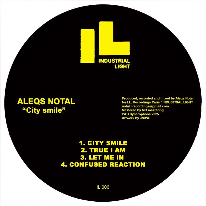 Aleqs Notal/CITY SMILE EP 12"