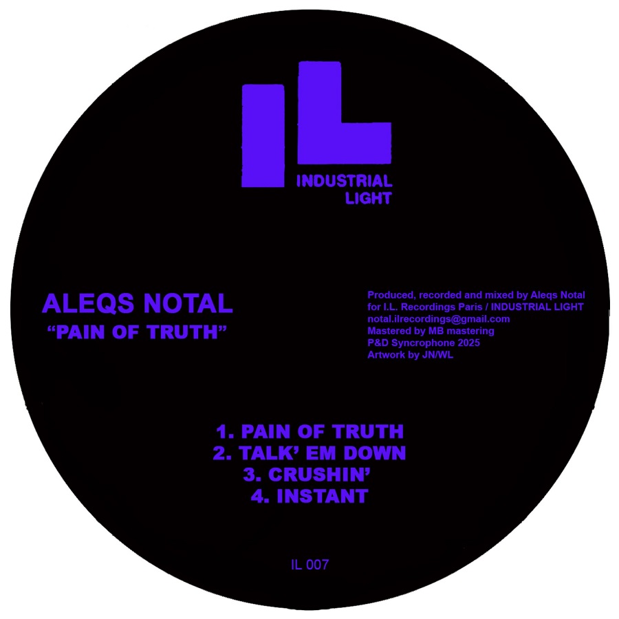 Aleqs Notal/PAIN OF TRUTH EP 12"