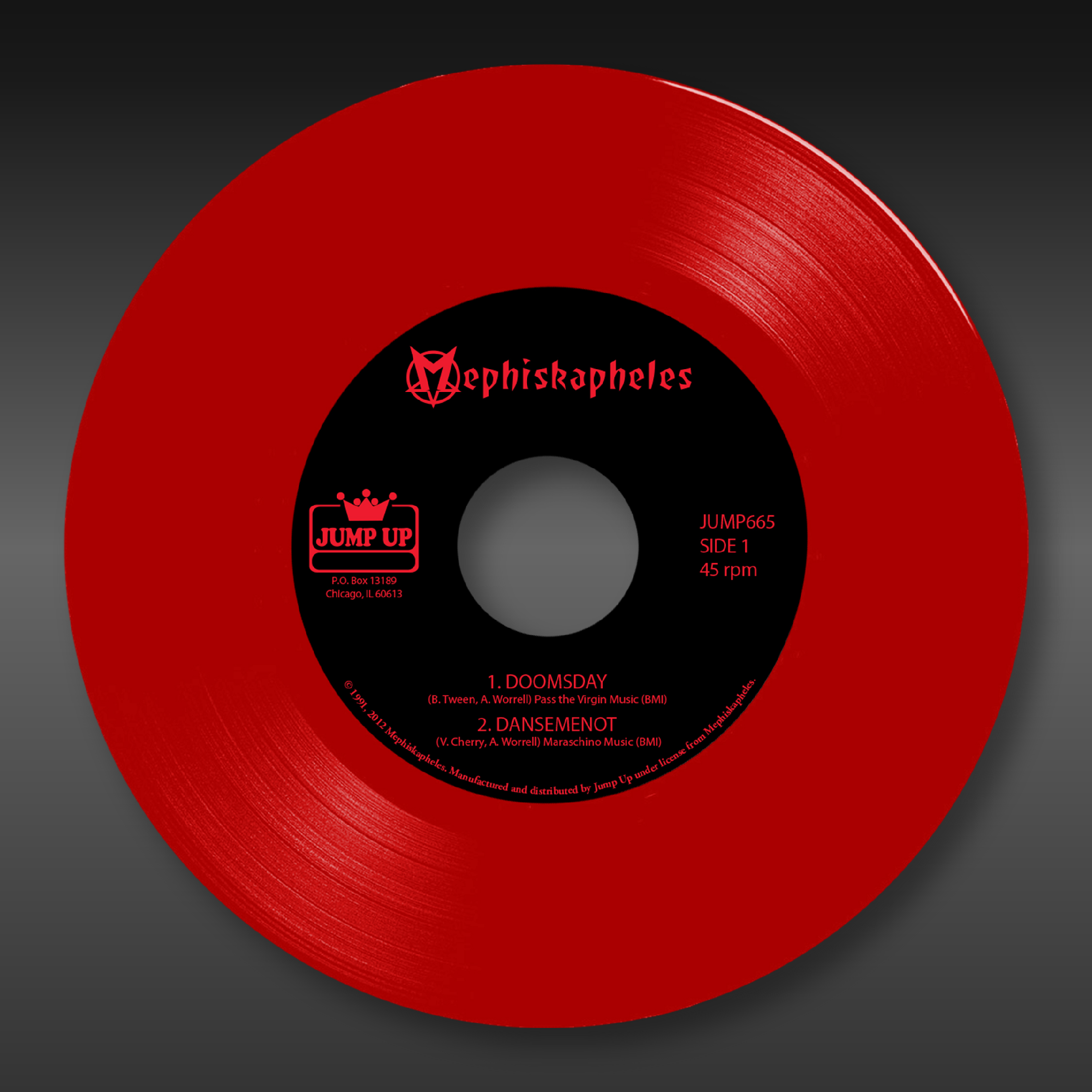 Mephiskapheles/DEMON EP (RED) 7"