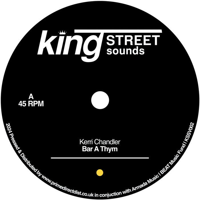 Kerri Chandler/BAR A THYM (2024) 12"