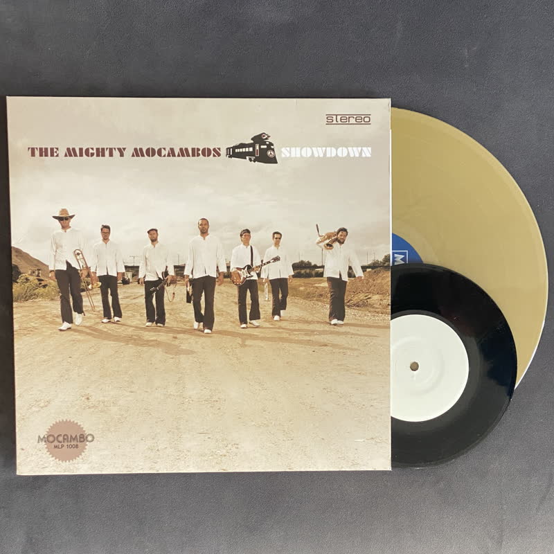 Mighty Mocambos/SHOWDOWN LP (GOLD) + 7"