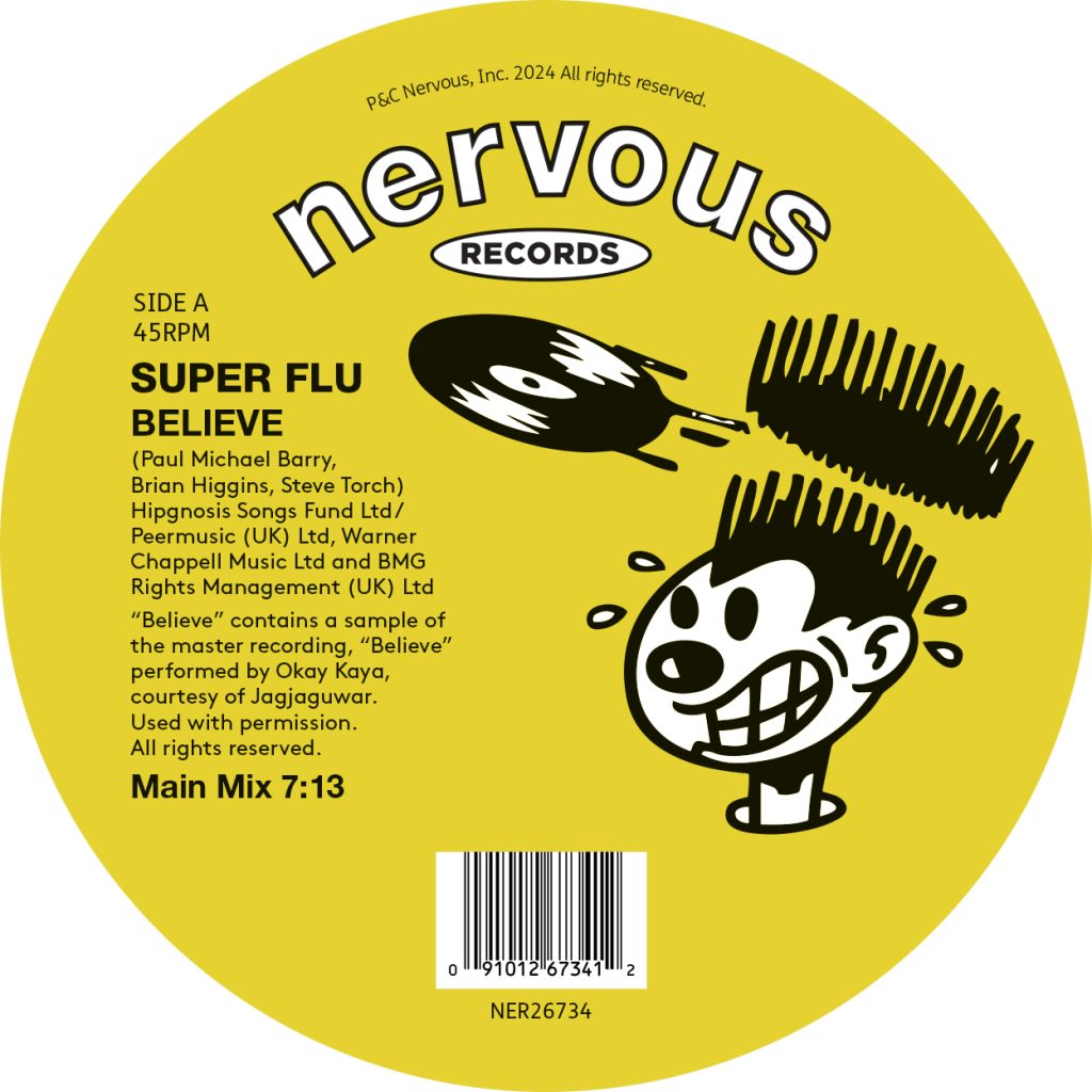 Super Flu/BELIEVE 12"