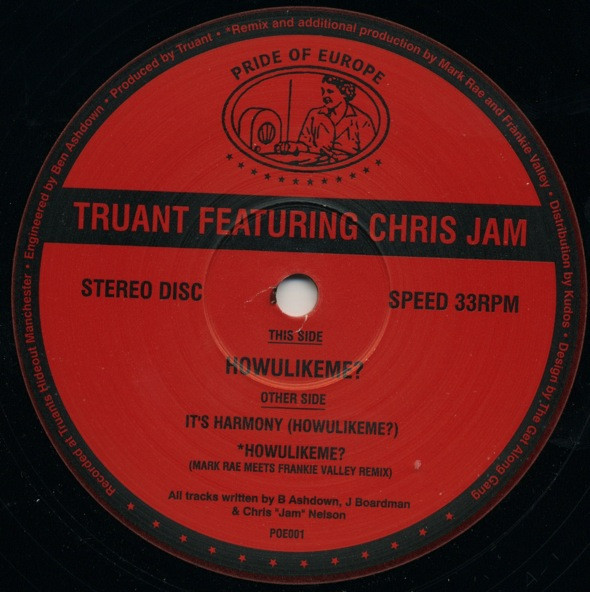 Truant feat. Chris Jam/HOWULIKEMENOW 12"