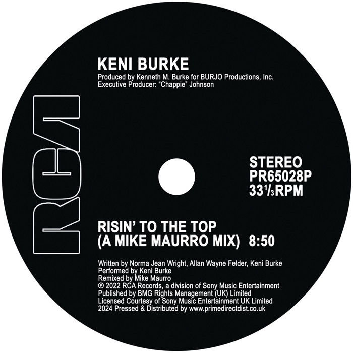 Keni Burke/RISIN'... (M MAURRO RMX) 12"