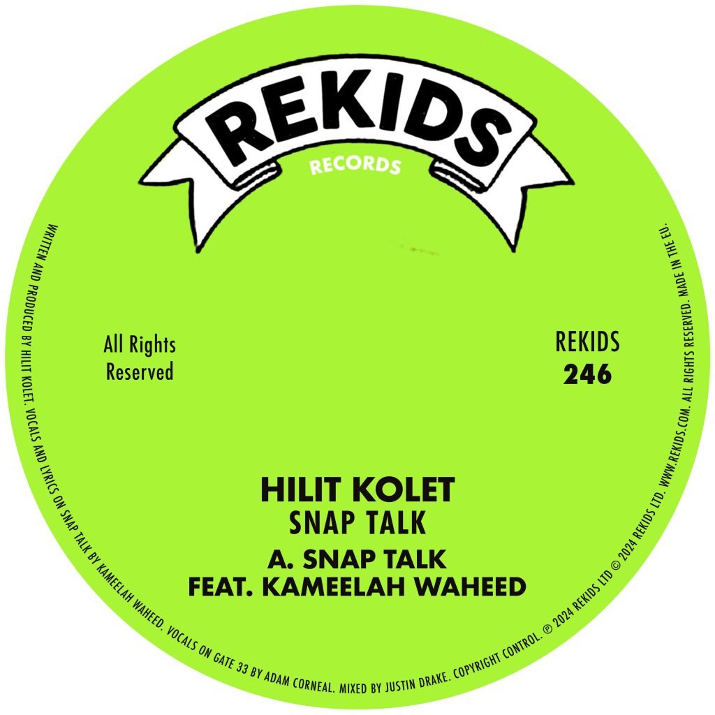 Hilit Kolet/SNAP TALK 12"