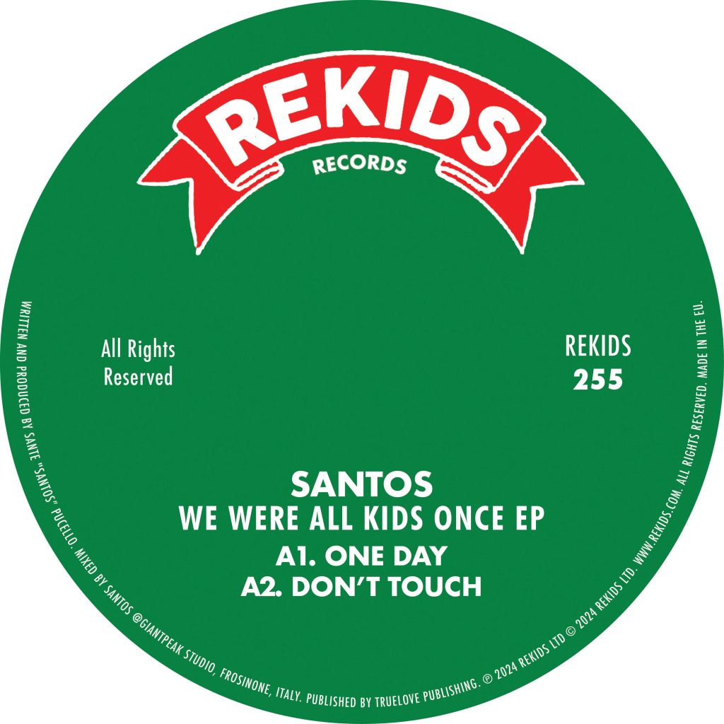 Santos/WE WERE ALL KIDS ONCE EP 12"