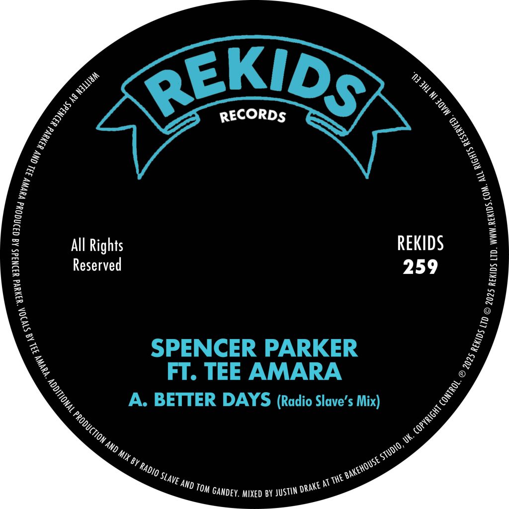 Spencer Parker/BETTER DAYS 12"