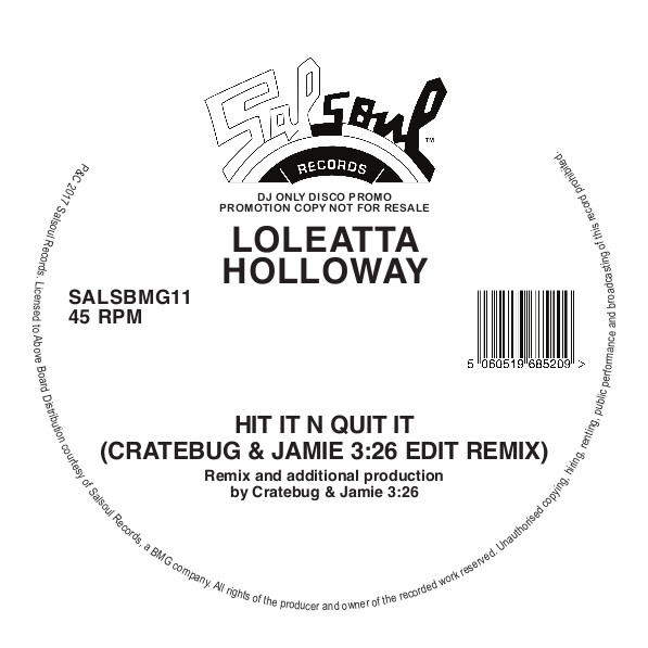 Loleatta Holloway/CRATEBUG REMIX 12"