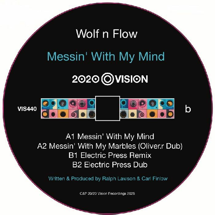 Wolf N Flow/MESSIN' WITH MY MIND 12"