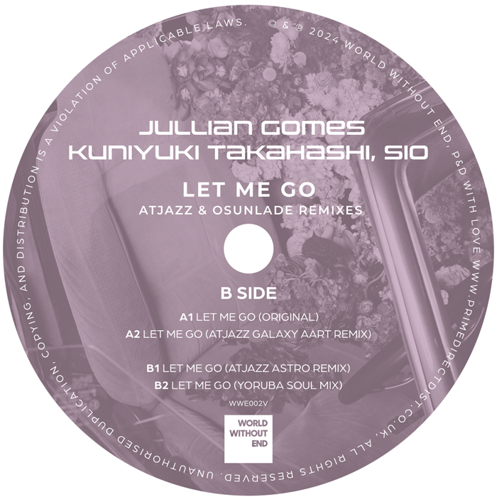 Jullian Gomes/LET ME GO (REMIXES) 12"